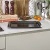 Salter BW14526 Expert Baking Tray - Carbon Steel Non-Stick Rectangular Baking Sheet, 220°C Oven Safe, Charcoal