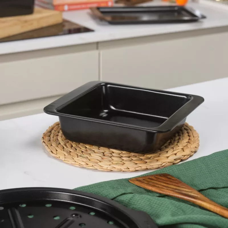 Salter BW14530 Expert Square Pan 26x26 cm Forged Aluminium Non-Stick Induction Compatible