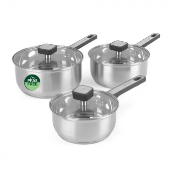 Salter BW14627 Expert 3-osaline (16/18/20 cm) pannikomplekt
