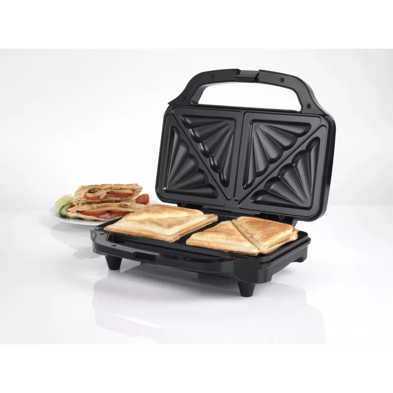 Salter EK2017TFVDE Deep Fill Sandwich Maker 900W Must/Hõbe