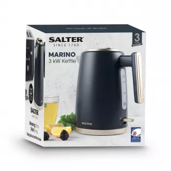 Salter EK5561BGRYFVDE Marino Rapid Boil Kettle - 1.7L, 3000W, roostevaba teras, hall