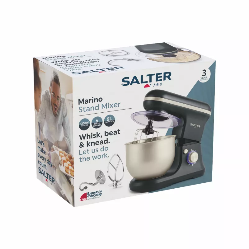 Salter EK5620BGRYFVDE Marino Segumasin 1000W 5L Hall