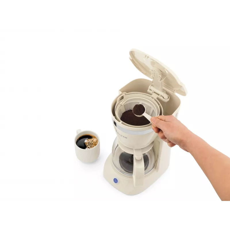 Salter EK6695CRMVDE Retro Filter Coffee Machine 1.25L 900W Cream