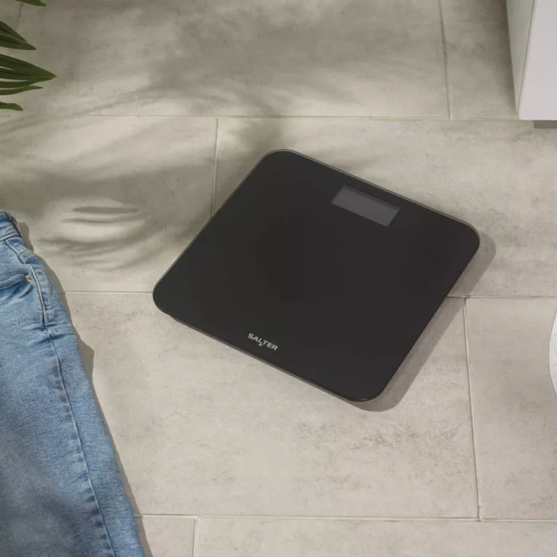 Salter SA00600BCFEU12 Brushed Finish Electronic Scale - Must, 5 kg digitaalne köögikaal
