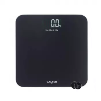 Salter SA00600BCFEU12 Brushed Finish Electronic Scale - Must, 5 kg digitaalne köögikaal