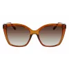 Salvatore Ferragamo SF1026S-261 Naiste Kassiprilli Päikeseprillid Havana Pruun Gradient 54mm