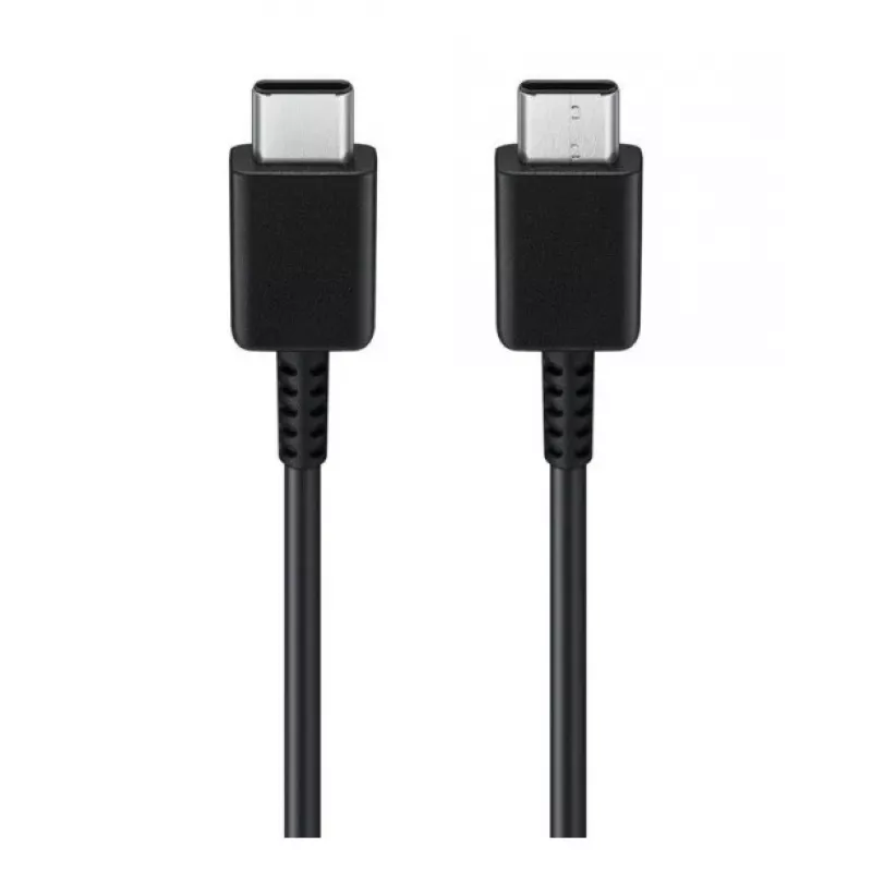 Samsung 25W USB-C Super Fast Charging reisiadapter USB-C–USB-C kaabliga - must