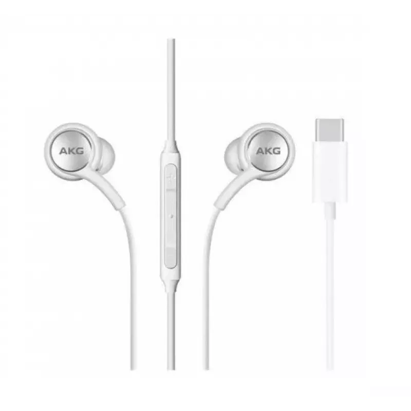 Samsung AKG Earphones in Bag, White