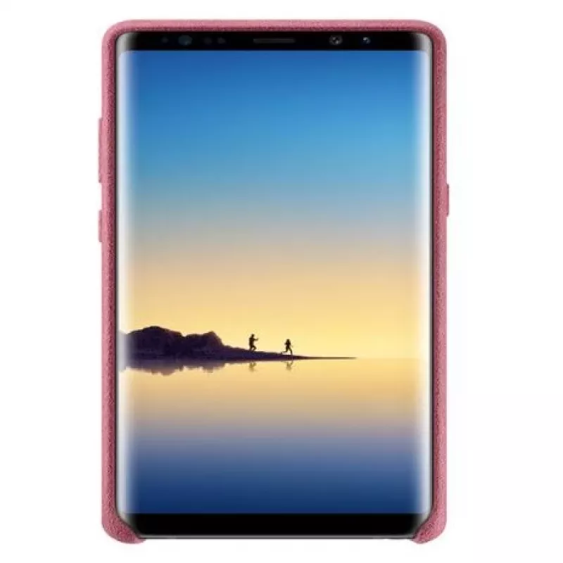 Samsung Alcantara Cover for Galaxy Note 8 EF-XN950APEGWW Pink