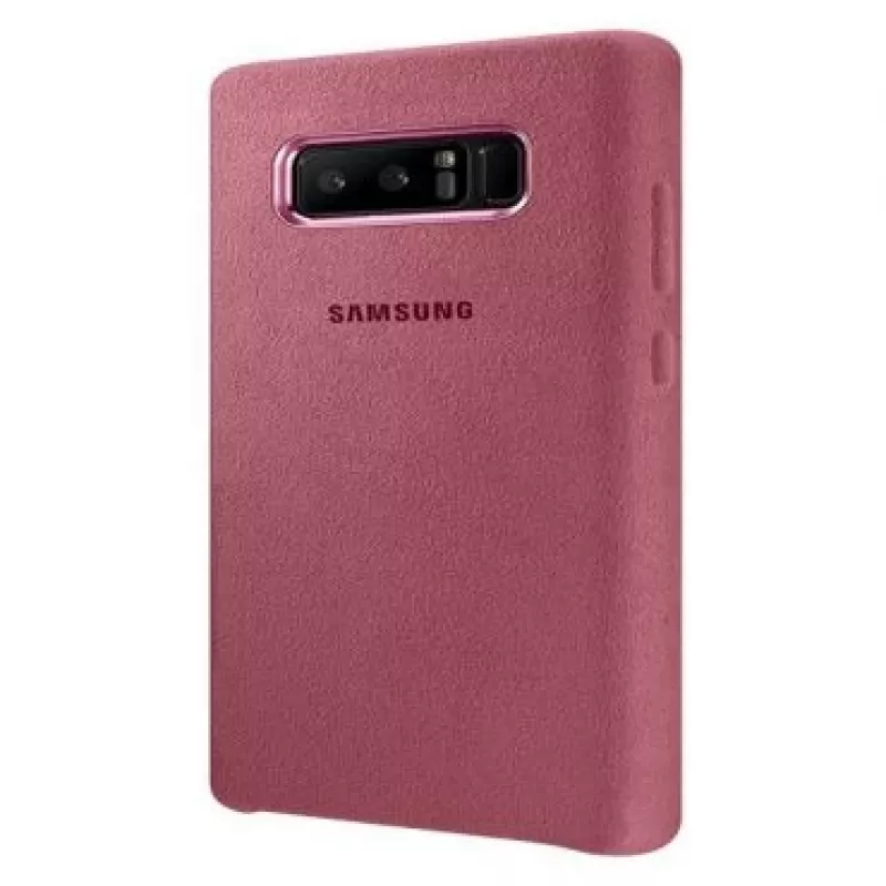 Samsung Alcantara Cover for Galaxy Note 8 EF-XN950APEGWW Pink