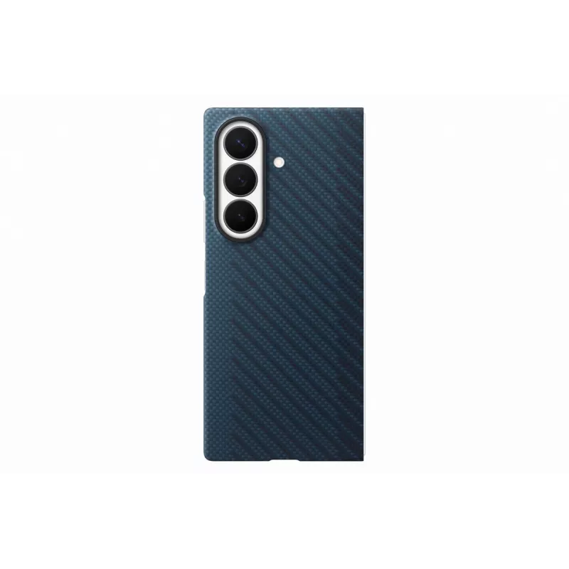 Samsung Carbon Magnet ümbris Galaxy Fold 8 Ultra jaoks, mereväesinine