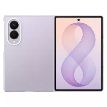 Samsung Clear Case Galaxy Z Fold8 jaoks läbipaistev polükarbonaadist tagakaas juhtmevaba laadimise toega (EF-QF971CTEGWW)