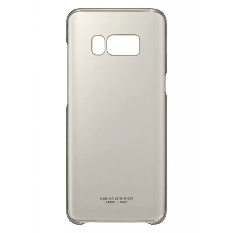 Samsung Clear Cover for Galaxy S8+ G955 Gold