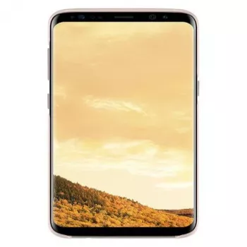 Samsung Clear Cover Galaxy S8+ G955 jaoks Roosa