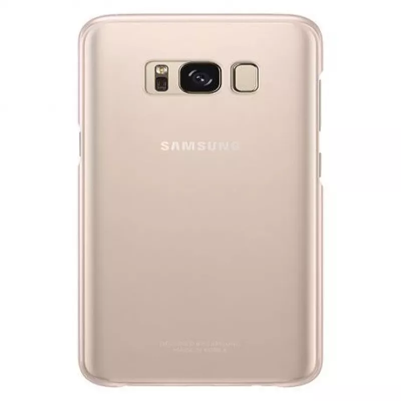 Samsung Clear Cover Galaxy S8+ G955 jaoks Roosa