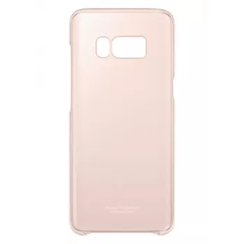 Samsung Clear Cover Galaxy S8+ G955 jaoks Roosa