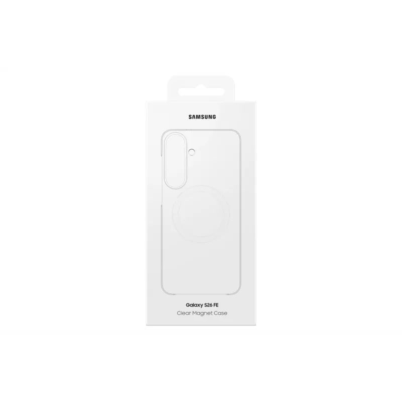 Samsung Clear Magnet Case Galaxy S26 FE jaoks - Läbipaistev