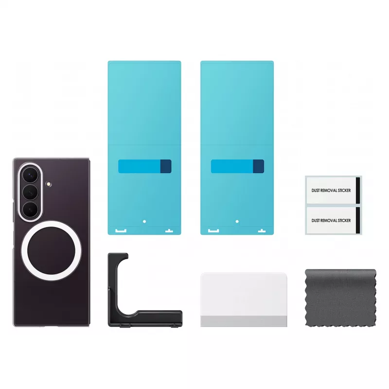 Samsung Clear Magnet Case Galaxy Z Fold8 Ultra jaoks, läbipaistev