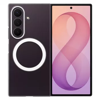 Samsung Clear Magnet Case Galaxy Z Fold8 Ultra jaoks, läbipaistev