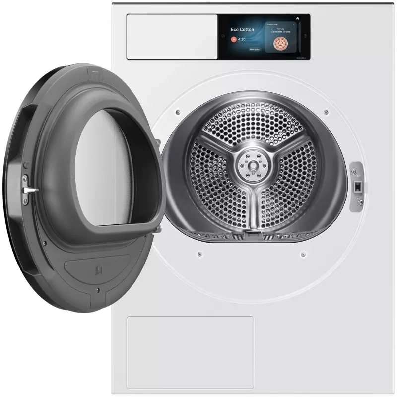 Samsung DV90F09F4WT2 9 kg soojuspumbaga kuivati - valge