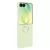 Samsung EF-EF776CGEGWW Silikoonist rõngasmagnetiga kate Galaxy Z Flip8 jaoks, roheline