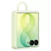 Samsung EF-EF776CGEGWW Silikoonist rõngasmagnetiga kate Galaxy Z Flip8 jaoks, roheline