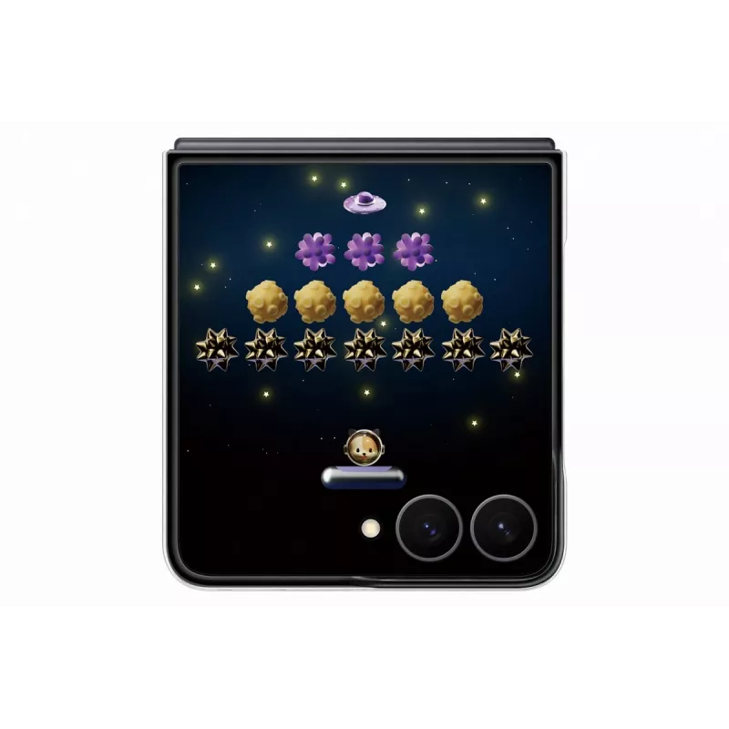 Samsung EF-FF776CBEGWW Flipsuit ümbris Galaxy Z Flip8 jaoks, must