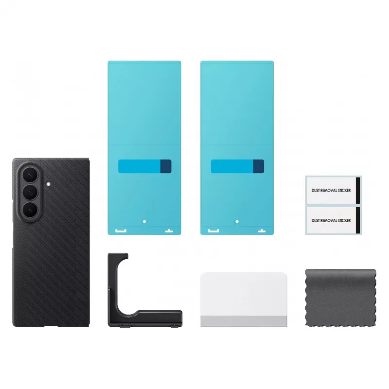 Samsung EF-KF976SBEGWW Carbon Magnet Case for Galaxy Fold 8 Ultra - Must