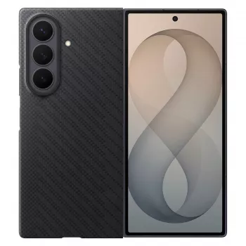 Samsung EF-KF976SBEGWW Carbon Magnet Case for Galaxy Fold 8 Ultra - Must