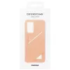 Samsung EF-OA336TPEGWW Kaardipesaga tagakaas Galaxy A33 5G jaoks, Virsikuvärv