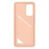 Samsung EF-OA336TPEGWW Kaardipesaga tagakaas Galaxy A33 5G jaoks, Virsikuvärv