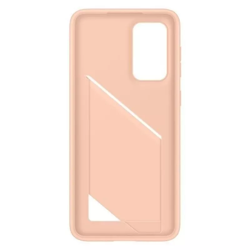 Samsung EF-OA336TPEGWW Kaardipesaga tagakaas Galaxy A33 5G jaoks, Virsikuvärv