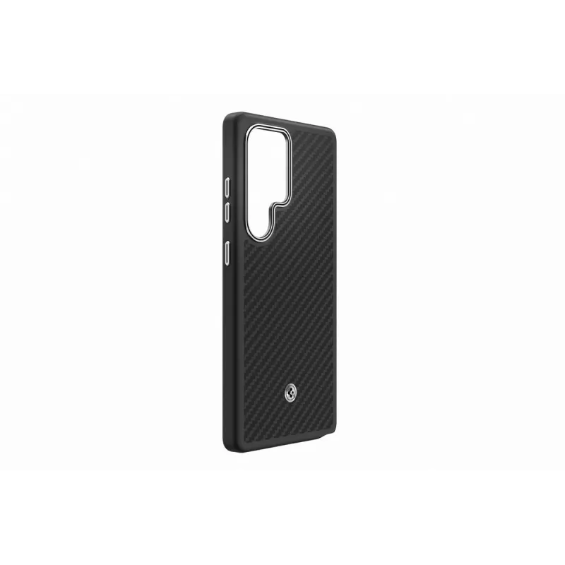 Samsung Enzo Aramiidkate Galaxy S25 Ultrale - Must Hõbedane