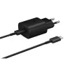 Samsung EP-TA800EBE + EP-DG980BBE 25W reisilaadija ja USB-C–USB-C andmekaabel must (hulgipakend)