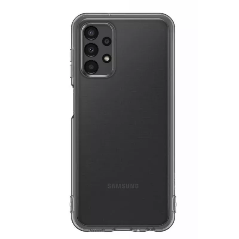 Samsung Galaxy A13 5G Soft Clear Cover Transparent Black