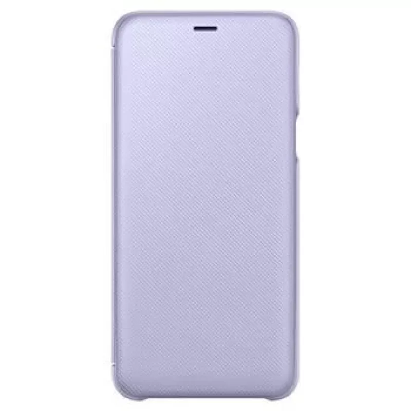 Samsung Galaxy A6+ (2018) Wallet Cover Purple
