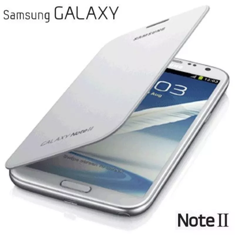 Samsung Galaxy Note II N7100 Flip Cover EFC-1J9FWEG White