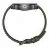 Samsung Galaxy Watch9 LTE 44 mm hõbedane nutikell oliivrohelise spordirihmaga M/L