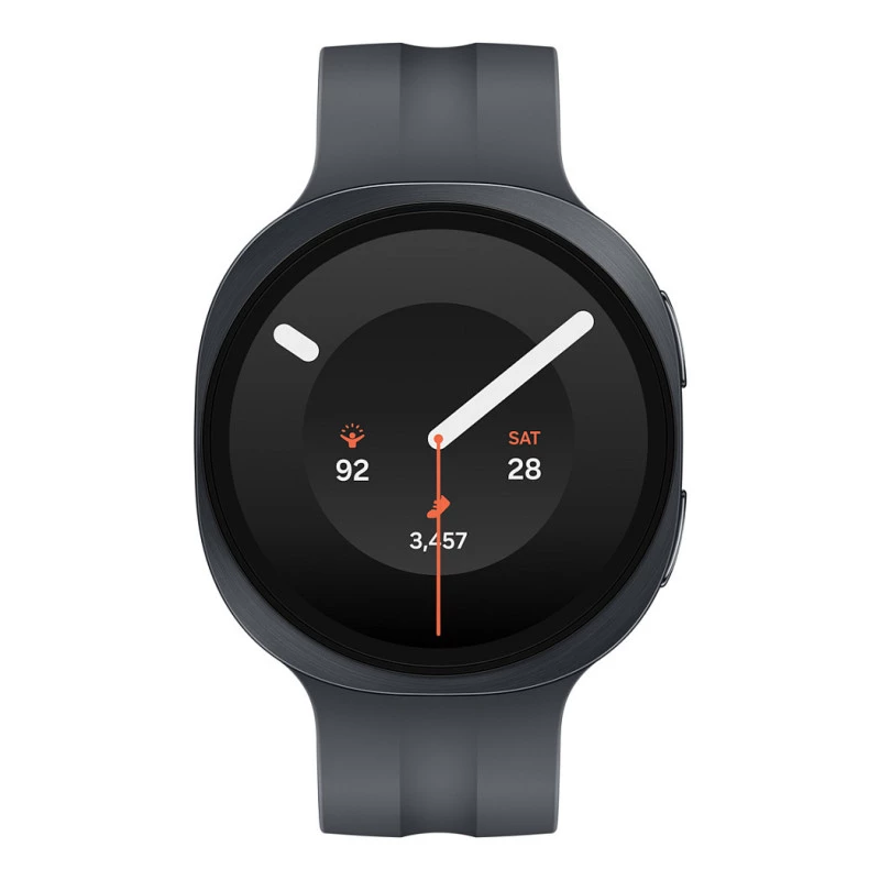 Samsung Galaxy Watch9 LTE nutikell 44mm grafiit ja must spordirihm M/L Super AMOLED ekraan