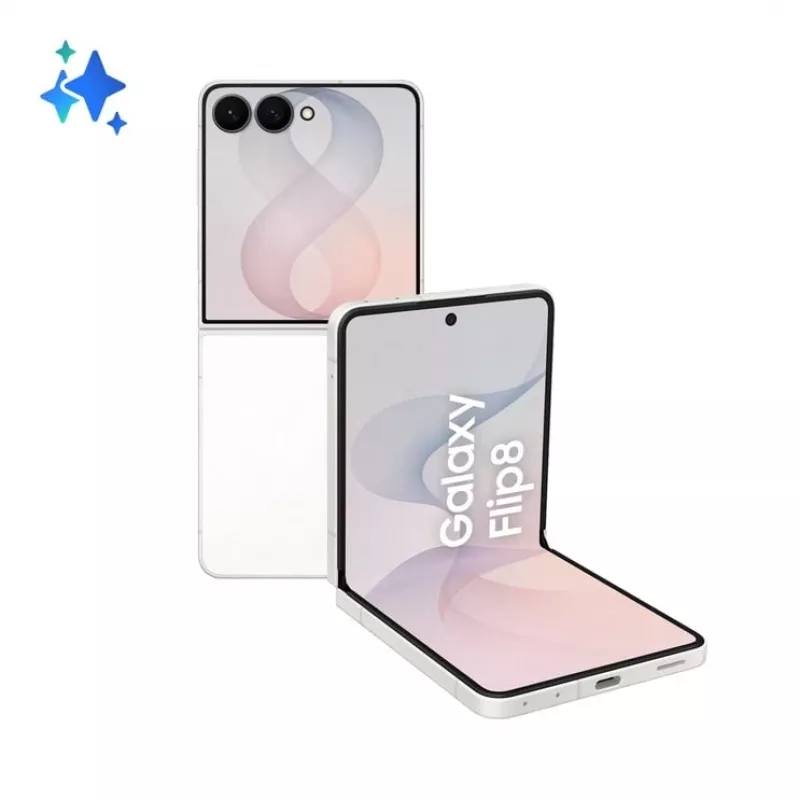 Samsung Galaxy Z Flip8 5G 256GB Cream - Kokkupandav nutitelefon, 6,9-tolline Dynamic AMOLED 2X, 12GB RAM, Dual SIM