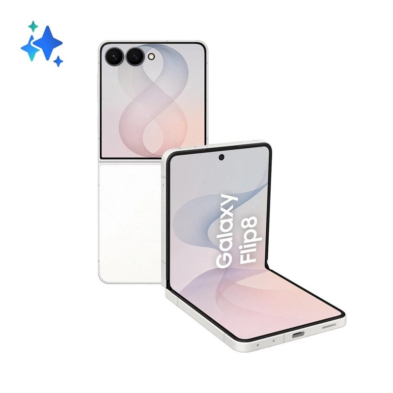 Samsung Galaxy Z Flip8 5G 256GB Cream - Kokkupandav nutitelefon, 6,9-tolline Dynamic AMOLED 2X, 12GB RAM, Dual SIM