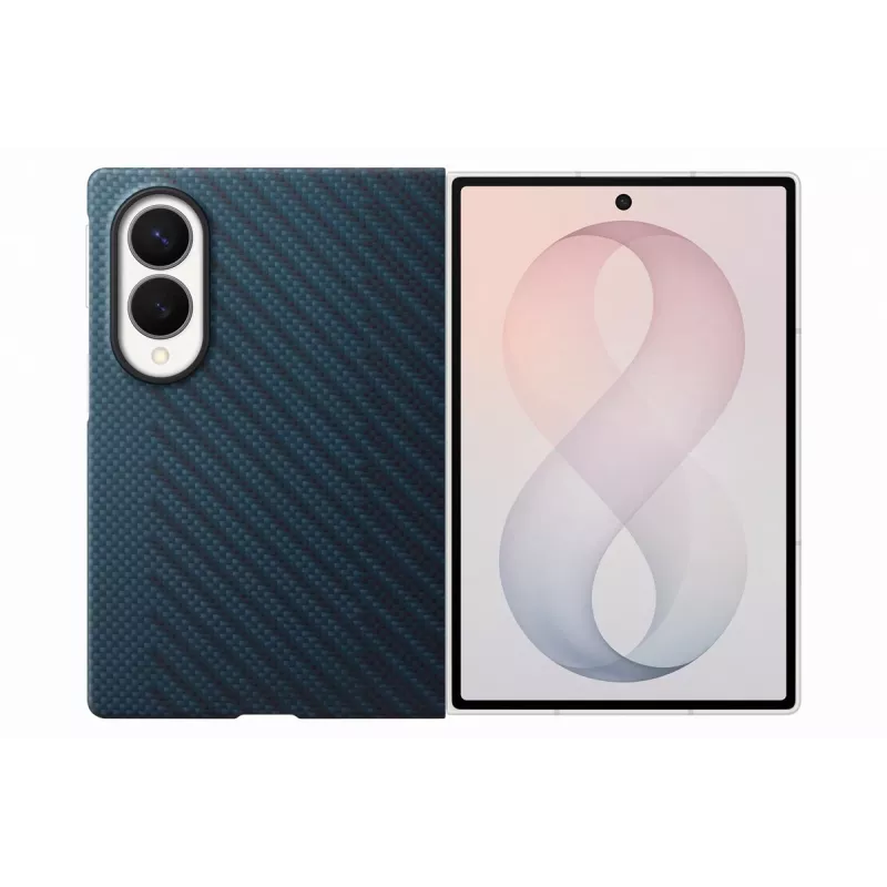 Samsung Galaxy Z Fold5 Carbon Magnet püstine ümbris - Navy (EF-KF971SNEGWW)