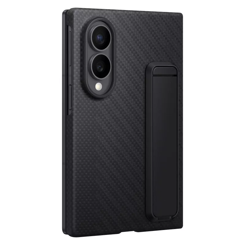 Samsung Galaxy Z Fold8 Carbon püstine ümbris tugijalaga – must, EF-XF971SBEGWW