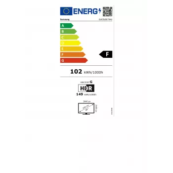 Samsung GU65U8079HUXZG 65 inch 4K Ultra HD LED Smart TV Tizen, HDR10+, Wi-Fi, Bluetooth, 3 HDMI, 2 USB, Ethernet, 20W kõlaritega