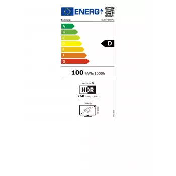 Samsung GU85M80HAUXZG 85-tolline 4K Ultra HD nutikas LED-teler (2024) - Tizen, 400x300 VESA, Wi-Fi, LAN, HDMI