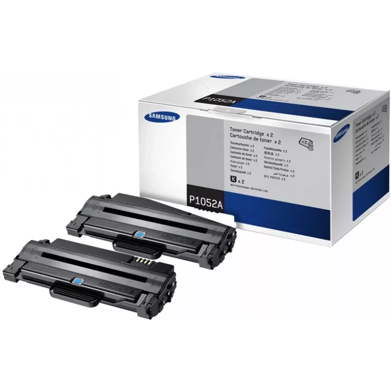 Samsung HP MLT-P1052A - 2-Pack - High Yield - Black - Original - Tindrikassett (SV115A)