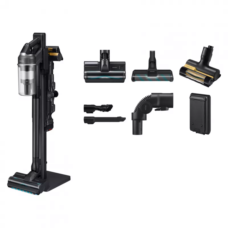 Samsung Jet 95S CompleteClean juhtmeta pulstolmuimeja – VS70H28HFC/WD, satiinkreemikas, 210 AW, 60 min tööaeg, liitiumioon