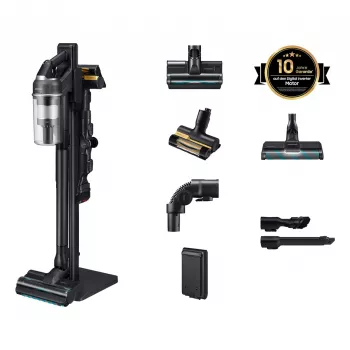Samsung Jet 95S CompleteClean juhtmeta pulstolmuimeja – VS70H28HFC/WD, satiinkreemikas, 210 AW, 60 min tööaeg, liitiumioon