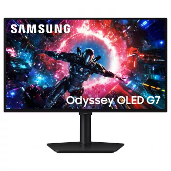 Samsung LS27HG702SUXEN 27-tolline 4K UHD OLED mängumonitor, 165Hz, 0.03ms, HDR, reguleeritava kõrgusega, pööratav, VESA