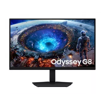 Samsung Odyssey G8 G80HF 27 tolli 5K Dual-Mode mängumonitor, OLED, 180Hz, 1ms, HDMI, DP, USB Hub, must